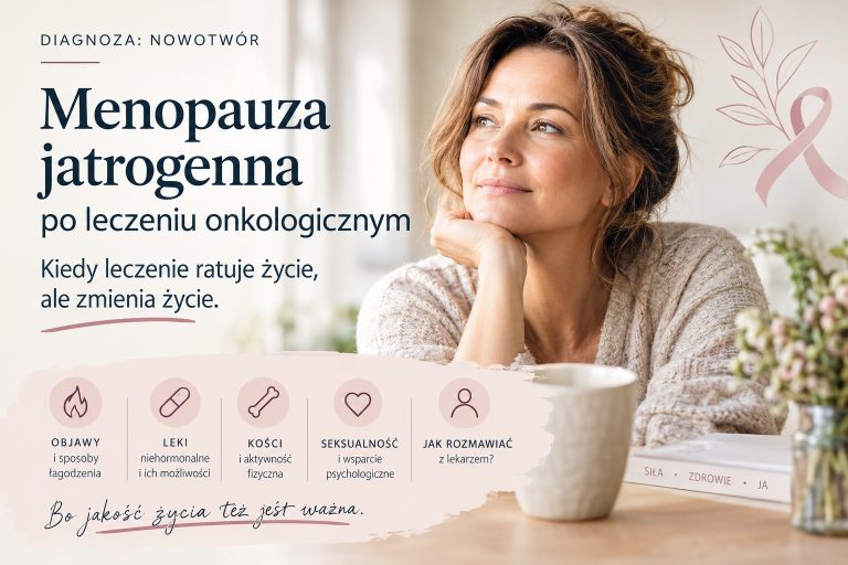 Menopauza jatrogenna po leczeniu onkologicznym